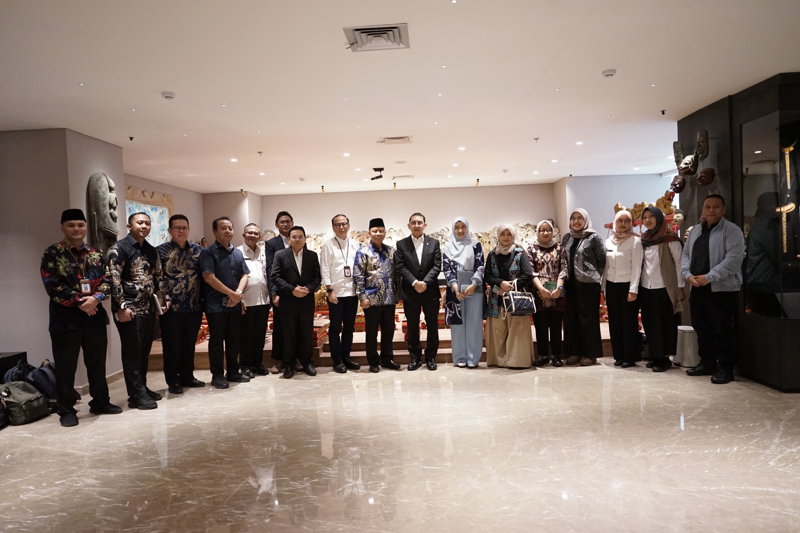 Audiensi Walikota Depok Dan Menteri Kebudayaan