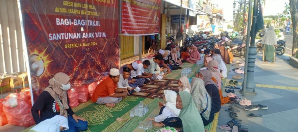 Bukber Bagi Bagi Takjil Santunan