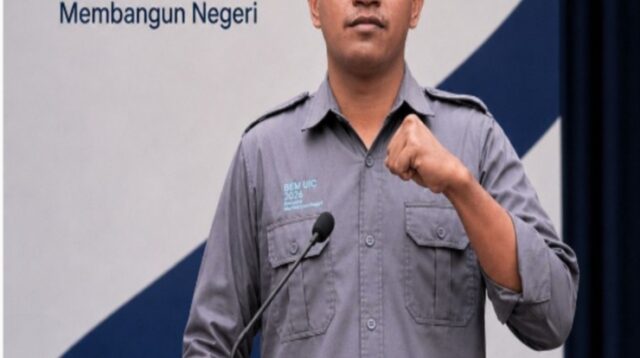 Presiden Mahasiswa Universitas Ibnu Chaldun Jakarta