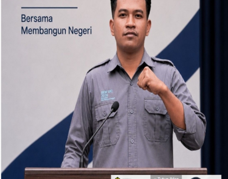 Presiden Mahasiswa Universitas Ibnu Chaldun Jakarta