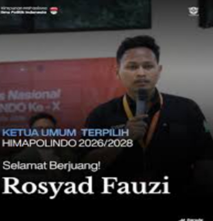 Rosyad Fauzi Ketua Himapolindo